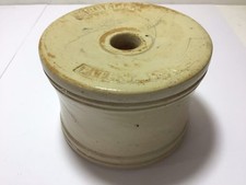 Superb RARE Old Saltglazed Stoneware MORRELLS PATENT INK STAND C1855 