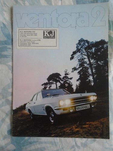 Vauxhall ventora brochure - vauxhall, 2