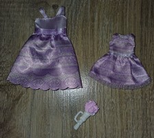 Barbie Stacie doll, Chelsea, Wedding Bridesmaid Dress, Flowers