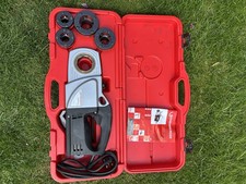 Rothenberger Supertronic 1250 Electric Pipe Threading Machine set BNIB