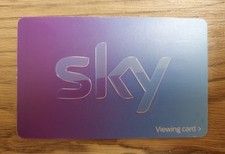 Sky viewing card - sky:,