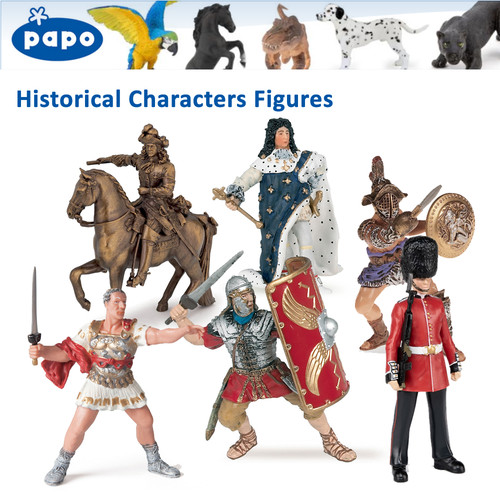 Papo historical characters - papo,