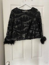 Alternative/Gothic/Fetish/Dominatrix/Sacred Hawk Crop Top