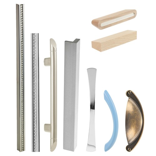 Plastic metal wooden - metal, door