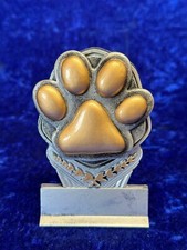 Paw Print Trophy Dog Cat Show