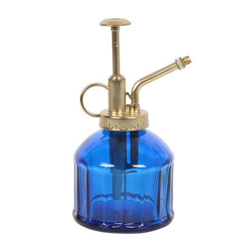 Blue glass botanical plant - glass,