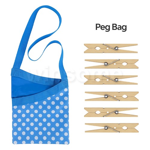 Shoulder peg bag polka - shoulder,