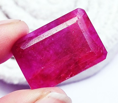 Natural red beryl - natural,