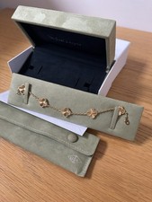 Van Cleef & Arpels Vintage Alhambra Guilloche bracelet gold