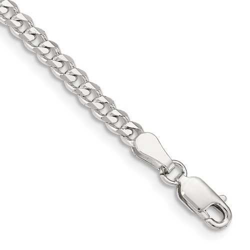 5mm curb chain - 3.5mm, bracelet