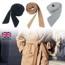 Faux Wool Belt for Trench Coat