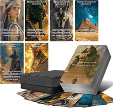 Powerful Ancient Egyptian Oracle Cards, Egyptian Symbols Oracle Deck for Beginn