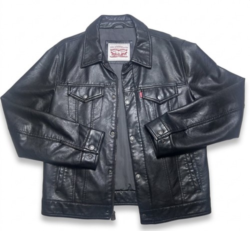 Vintage levi faux - vintage, leather