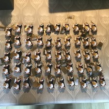 Job Lot. 50 Mxd Named Personalised Penguin Christmas Tree Decorations.