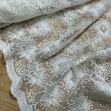 Floral Sequins LACE Embroidery