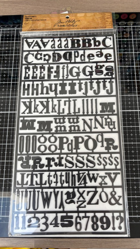 Tim holtz idea ology - tim, “alpha