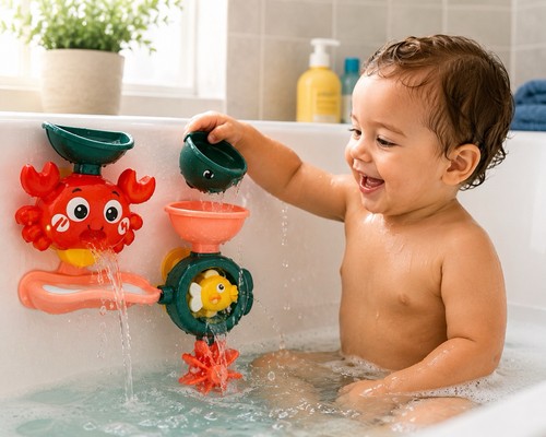 Bath toys for year - year, old
