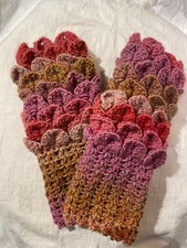 Handmade Crochet Dragon Scale