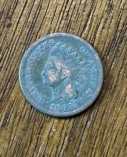 1865 indian cent - indian,