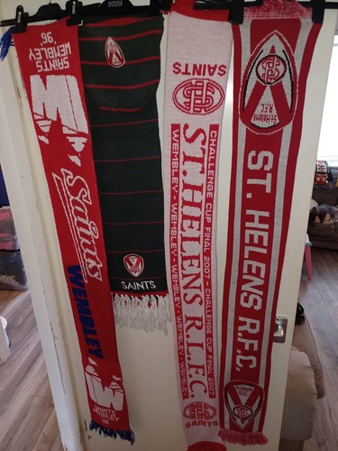 Helens rugby club scarf and - st,
