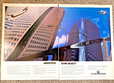 BMW 540i V8 E34 5 SERIES - FRAMEABLE COLLECTIBLE ORIGINAL CLASSIC CAR ADVERT