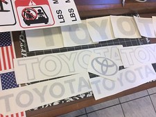 Toyota Forklift  Decal Kit