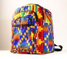 African Bag Kente Backpack