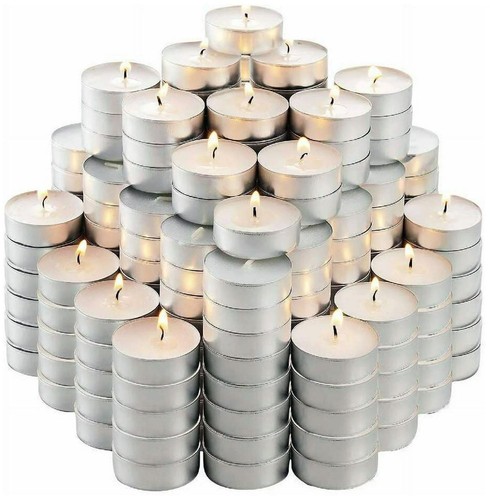 Long burning tealight candles - long,