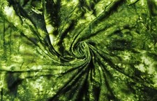 Indian Shibori Fabric Printed