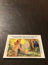 HUMOR - UNPOSTED POSTCARD - I