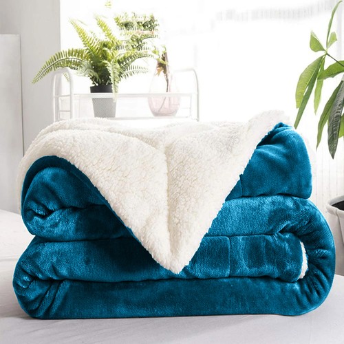 Sherpa fleece blanket - sherpa,