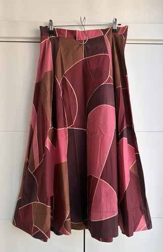 Zara printed midi skirt size - printed,