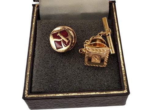 Masonic tie pins and cufflink - masonic,