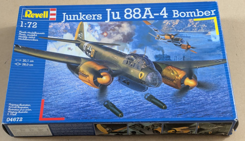 Revell junkers a - 88, a-4
