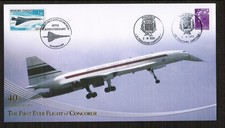 Concorde 2009 40th Anniversary of First Concorde Flights Cover