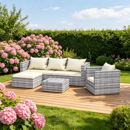 Garden sofa rattan - sofa, furniture