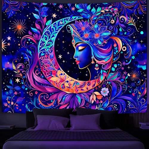 Simpkeely blacklight moon - moon, and