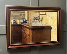 Vintage Mahogany And Gold