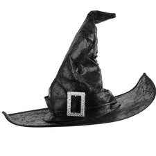 Halloween Witch Hat Black