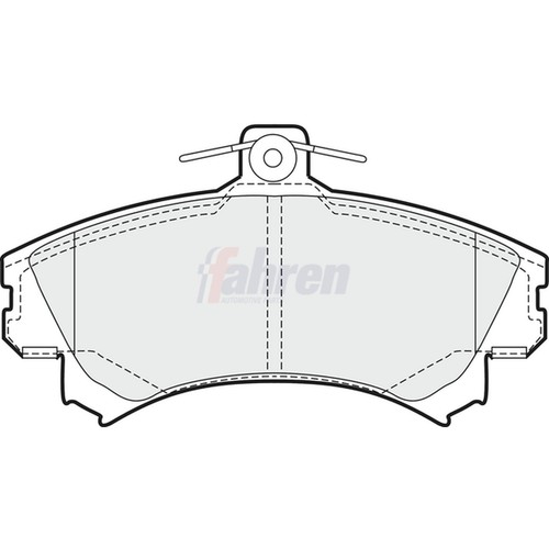 Brake pads set for - for, mitsubishi
