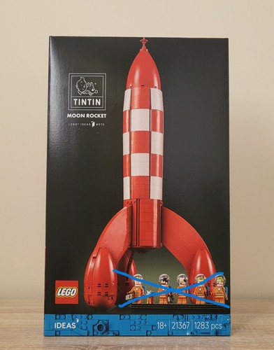 Lego ideas 21367 tintin - lego, moon