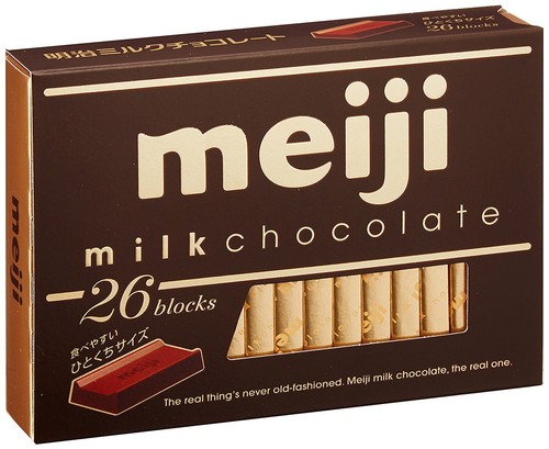 Meiji milk chocolate - milk, 26