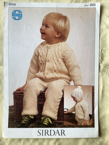 Sirdar knitting pattern 3605