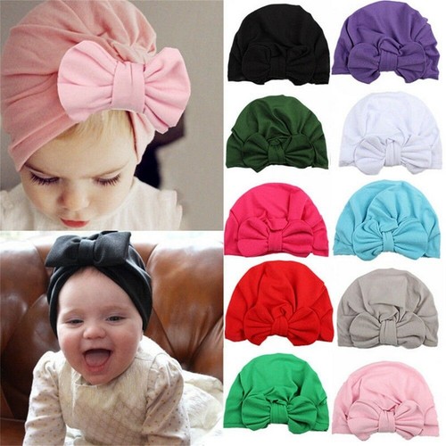 Baby headband bow turban - headband,