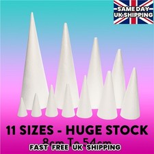 Polystyrene cones sale craft - polystyrene,