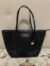 Genuine leather Black DKNY