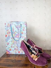 Irregular Choice purple suede