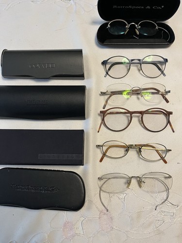 Six pairs retro eye - retro,