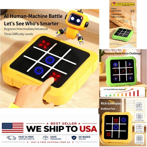 Electronic chessboard tic - tic, tac