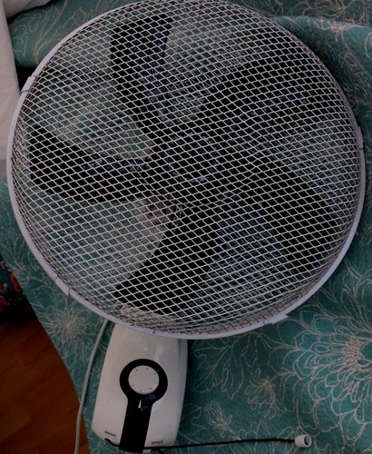 Powerful cyclone 16in fan - powerful,